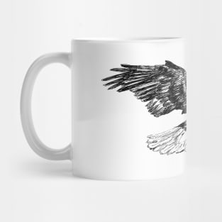 Bald eagle sketch Mug